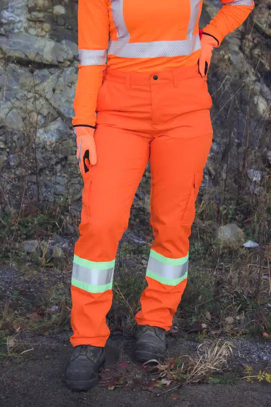 Image of Covergall - Orange Cargo Pant 4